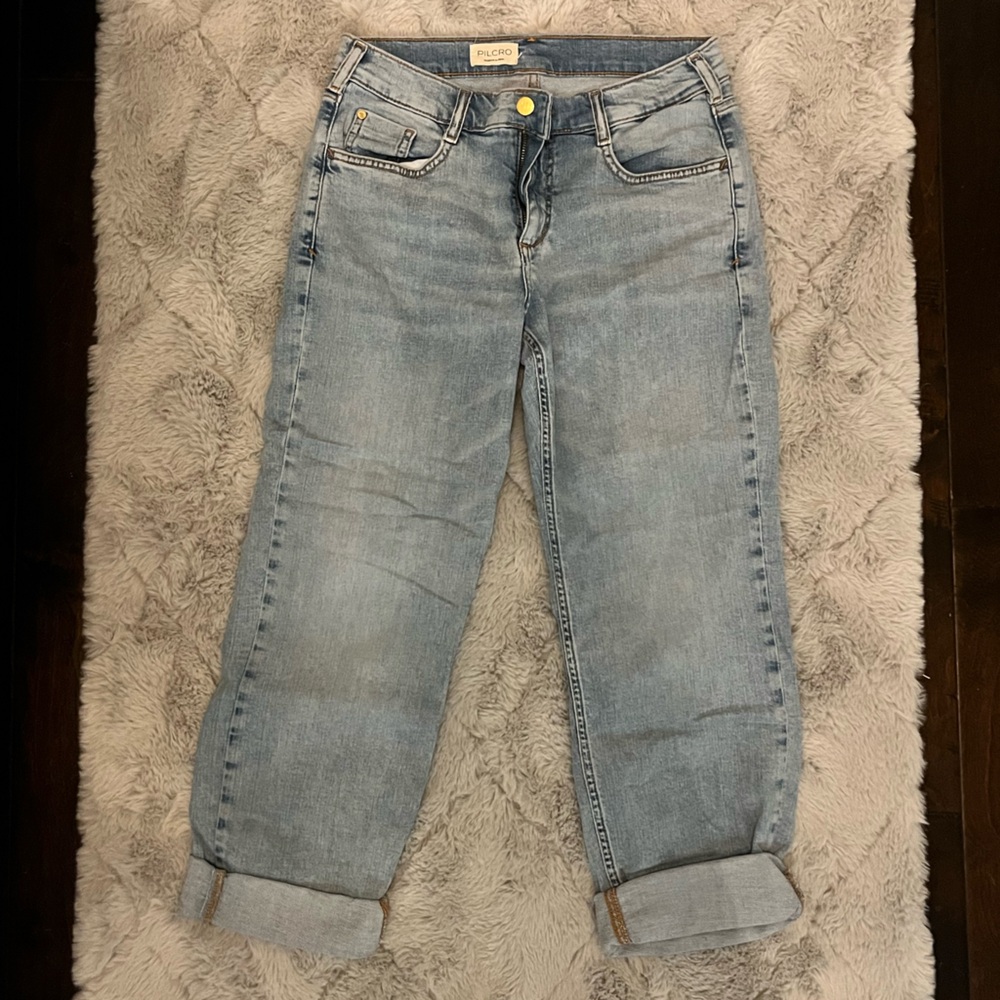 Pilcro Light Blue Boyfriend Jeans